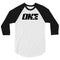 1STAR Logo 3/4 Sleeve Raglan T-Shirt